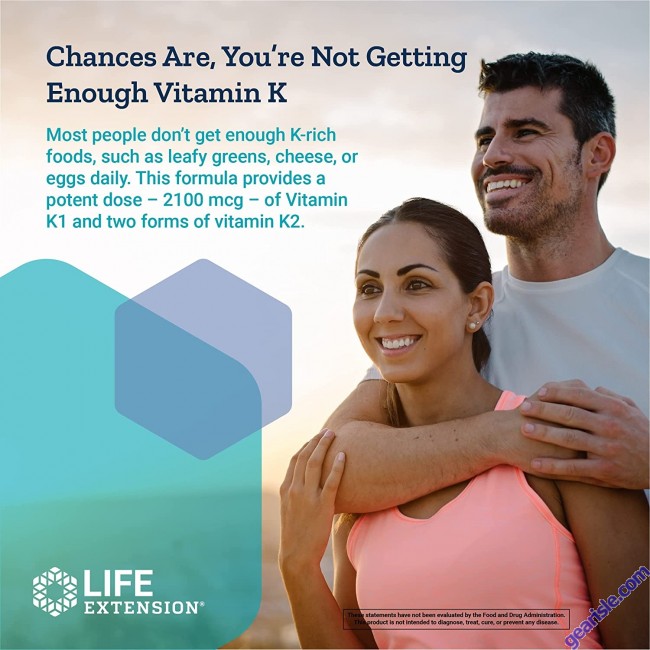 Life Extension Arterial Health Vitamins D and K Sea Iodine 60 Caps