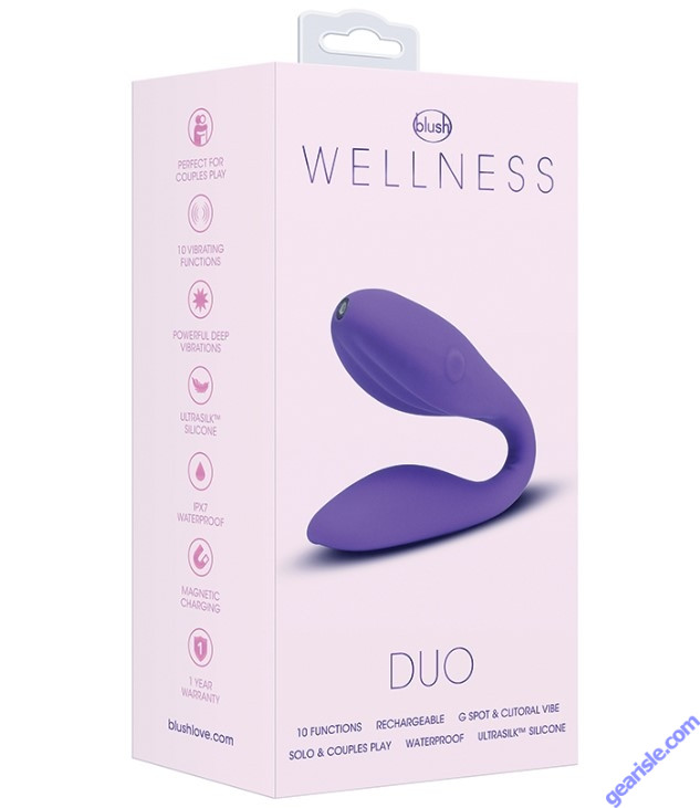 Blush Wellness Raine Vibrating Kegel Ball Lilac main image 1