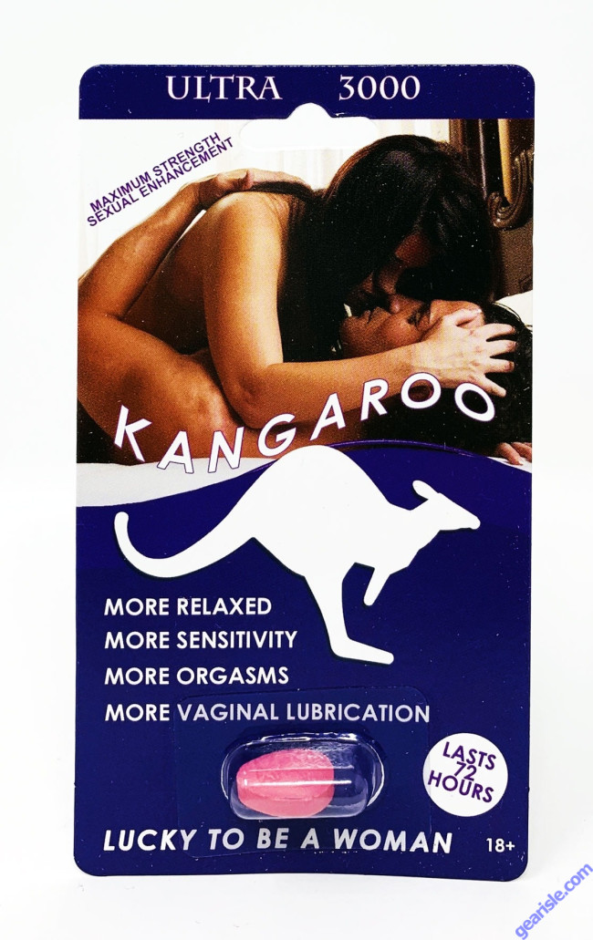 Kangaroo Ultra 3000 For Her Lucky To Be A Woman Lubrication