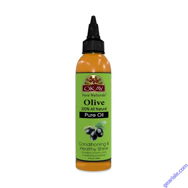 OKAY Pure Naturals Olive Oil Nourishing Moisturizer Hair & Skin 4oz