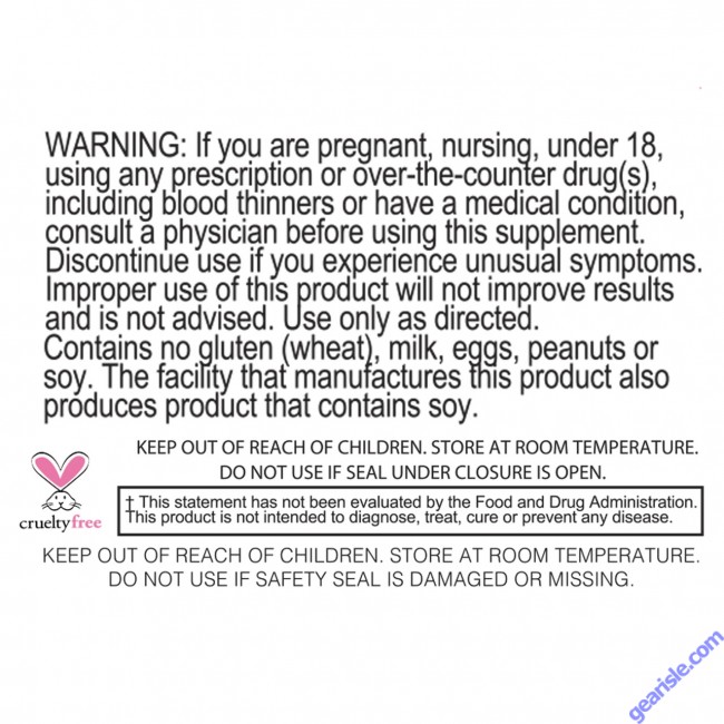 OKAY Gummies Hair Skin Nails 60 Count Cream Soda Flavor Vitamin B5