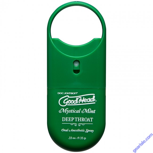 Oral Anesthetic Spray Mystical Mint .33 oz Good Head