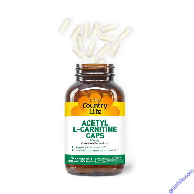 Acetyl L-carnitine 500 Henry Blooms Mg – 60 Capsules, Vegan, Supports  Energy & Metabolism Capsule Metabolism Herbal Remedies & Resins