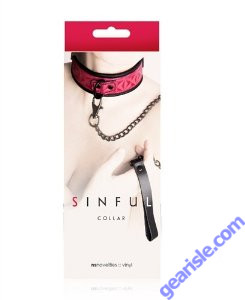 Sinful Collar-Red