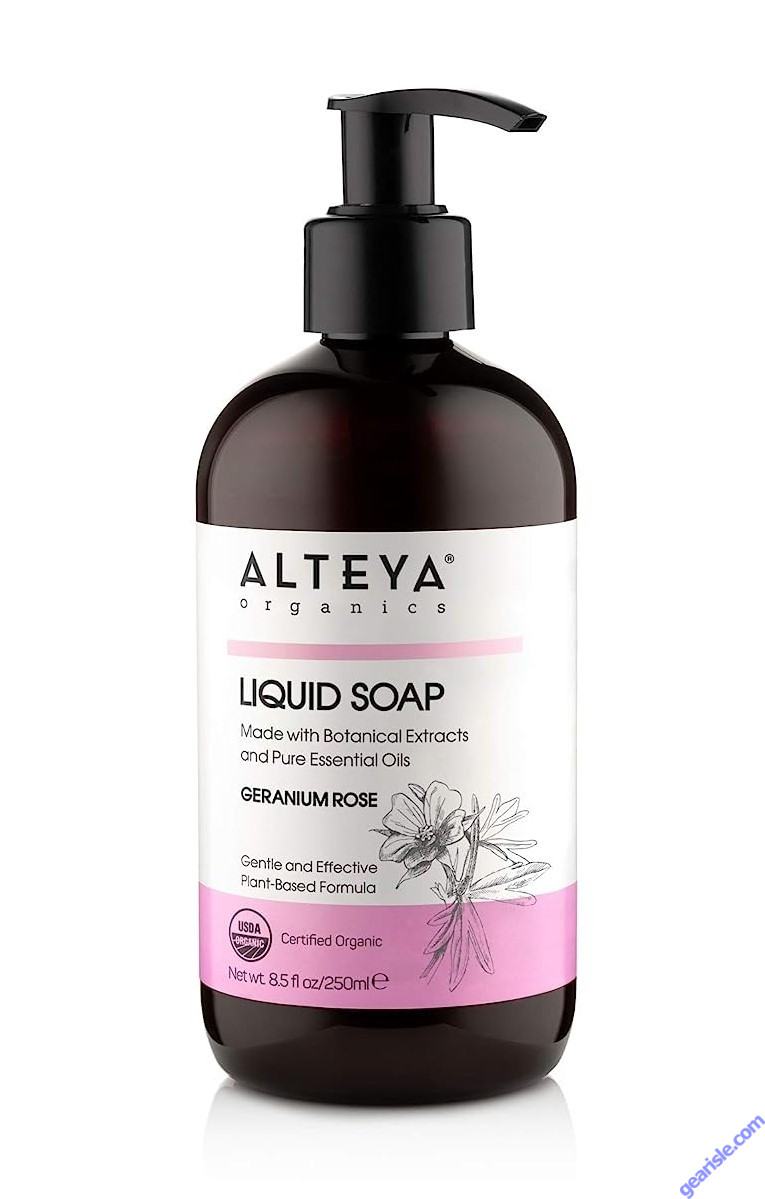 Geranium Liquid Buy Geranium Rose Liquid Soap 8.5 Oz Plant Based Alteya Organics