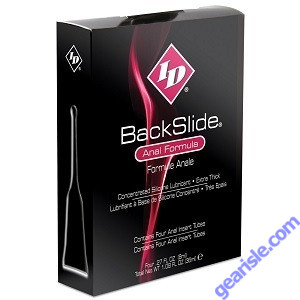 id backslide anal lubricant Buy ID BackSlide Anal Silicone Lubricant 4 Pack .27 fl oz (8ml)