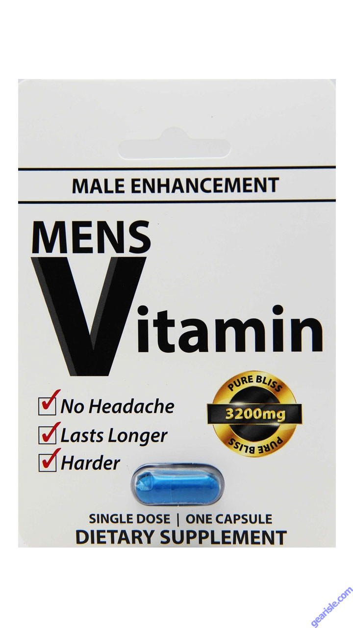 Mens Vitamin Sexual Dietary Supplement Pill