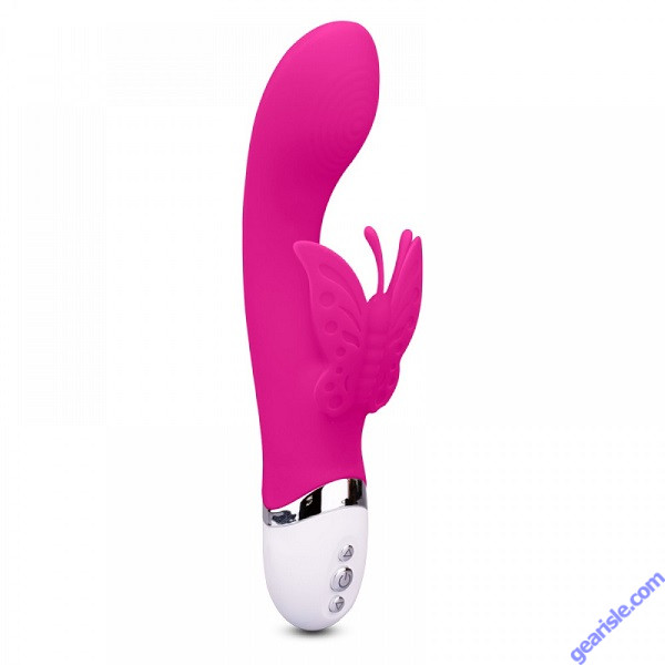 Selfie Butterfly Pink Intimate Toy Waterproof Rechargeable Silicone