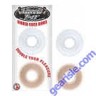 Ribbed Cock Rings 2 Pack Mack Tuff