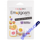 CalExotics Emojigasm Dice Adults Naughty Party Game box