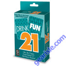 Little Genie Drink Fun 21 Adult Card Game Blackjack box