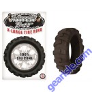 Cock Ring Silicone X Large Tire Black Mack Tuff