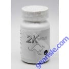 Kangaroo 2K White 12 Counts Male Enhancement Bottle