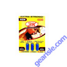 3 KO Blue Gold XT Male Sexual Enhancer 2500mg Natural Herbal Extract One Pack