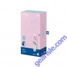 Hot Lover Silicone Warming Vibrator Green Satisfyer box