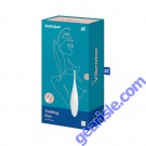 Satisfyer Twirling Fun White Rechargeable Waterproof Vibrator box