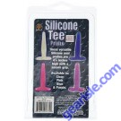 Silicone Tee Probe 4.5 (11.5cm) Blue Color Cal Exotic Novelties