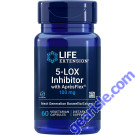 Life Extension 5-LOX Inhibitor with AprèsFlex 100mg 60 Veggie Caps front