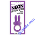 Neon Rabbit Ring Vibrating 