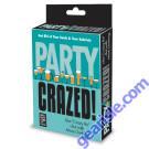 Party Crazed Drinking Themed Card Game For 2-5 Adult Players box