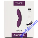 Svakom Edeny App Controlled Clitoral Stimulator box