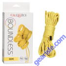 CalExotics Boundless Rope BDSM Yellow Body Safe Material box