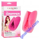 CalExotics The Gripper Beaded Grip Open Sleeve Masturbator box
