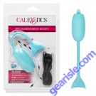 Waterproof Silicone Rechargeable Kegel Teaser Blue CalExotics box