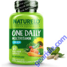 NATURELO One Daily Multivitamin for Men - with Whole Food Vitamins & Organic Extracts - Natural Supplement to Boost Energy, General Health - Non-GMO - 60 Capsules | 2 Month Supply