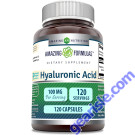 Hyaluronic Acid 100mg 120 Capsules Joint Support Amazing Formulas