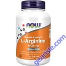 Now Supplements Double Strength L Arginine front