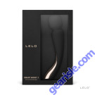 Lelo Smart Wand 2 Medium Black Silicone Vibrator box