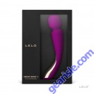 Lelo Smart Wand 2 Medium Deep Rose Silicone Vibrator Luxury Massager box