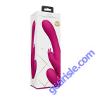 Suki Pink Silicone Vibrator Shots Toys box