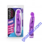 Vibrator Blush Naturally Yours Rumba Purple Waterproof Soft TPE box