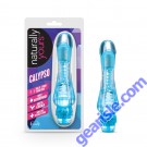 Blush Naturally Yours Calypso Blue Flexible Waterproof Vibrator box