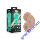 Blush M For Men Soft Wet Double Trouble Delight Glow In Dark Vanilla box