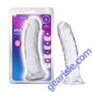 Blush B Yours Plus Roar N' Ride 8" Dildo Clear box