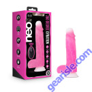 Neo Elite Roxy 8'' Gyrating Silicone Dildo Pink Blush Novelties box