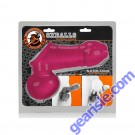 Oxballs Sackjack Wearable Jackoff Sheath Flex Tpr Hot Pink box