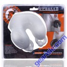 Oxballs Meatlocker Chastity Silicone Pierced Look White Ice box