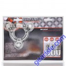 Oxballs Buzz Squeeze Ballstretcher Clear Tripple 360 Vibe box