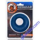 Oxballs Bigger Ox Silicone Padded Cock Ring Blue Ice box