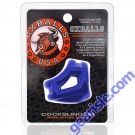 Oxballs Cocksling Air Sling Flextpr Pool Blue Cock Ring Ballstretcher box