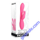 Evolved Bunny Kisses Rechargeable Silicone Rabbit Vibrator box