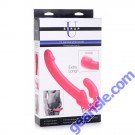 Strap U 7X Revolver Slim Vibrating Strapless Pink Strap On Dildo box