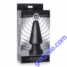 Master Series Ass Max Anal Plug Large 3 Inch Maximum Width box