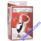 Anal Plug Booty Sparks Medium Gemstones Red Jasper Heart Shaped box
