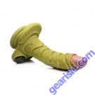 Creature Cocks Swamp Monster Green Scaly Silicone 