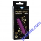 Cloud 9 Power Touch III Bullet Rechargeable Vibrator Plum box